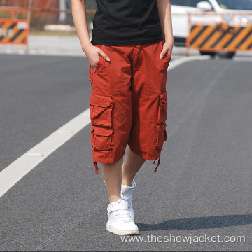 OEM Fashion Large Size Cargo Seven-Cent Pants Customization